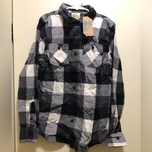 Boys Plaid Long Sleeve Shirt